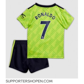 Manchester United Cristiano Ronaldo #7 Tredje tröja Barn 2022-23 Kortärmad (+ korta byxor)